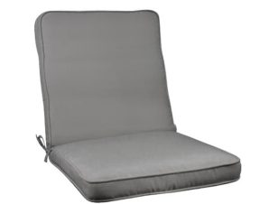 Μαξιλάρι Καρέκλας Chios Grey HM11239.10P 100(45+55)X45X5εκ.