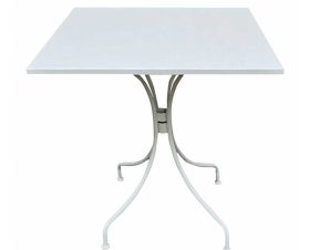 Τραπέζι Park White Ε5171,1 70X70Χ71 cm